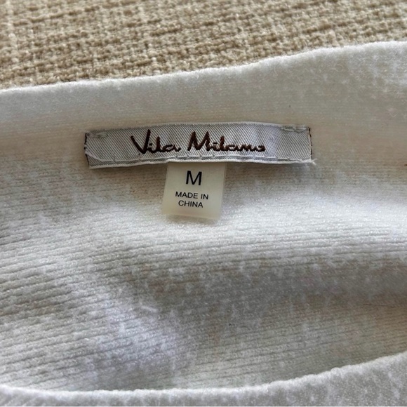 Women's Vila Milano White Sweater. Size Medium - Picture 4 of 5